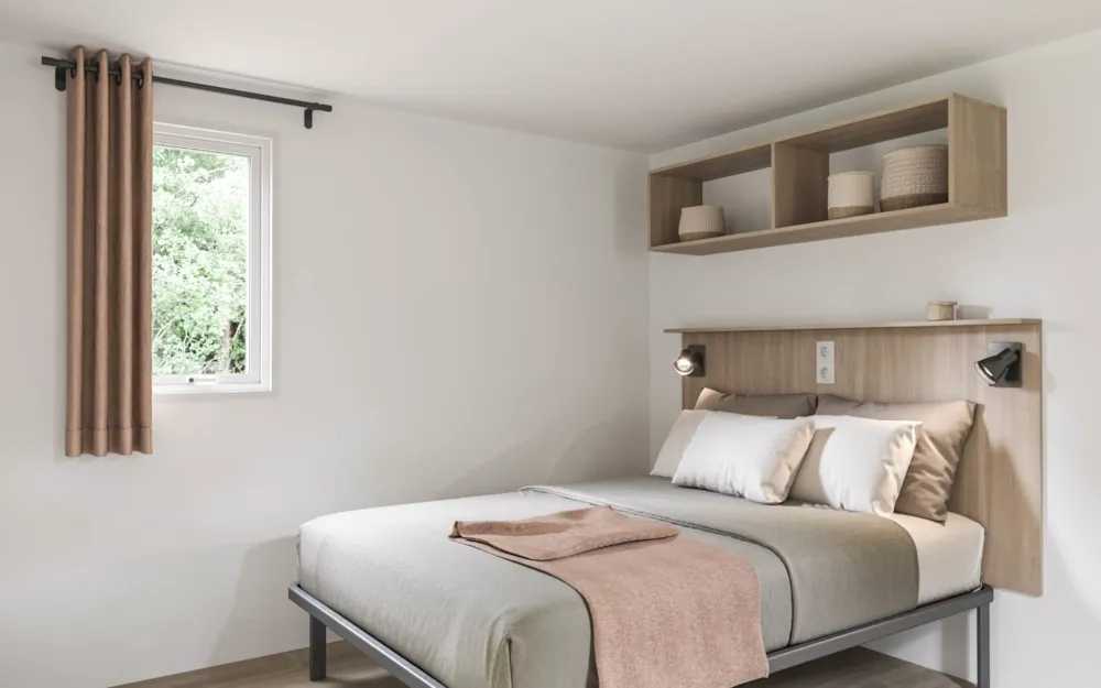 Mobilheim „Confort Pmr“ – 2 Schlafzimmer – Klimatisiert – Für 4 Personen