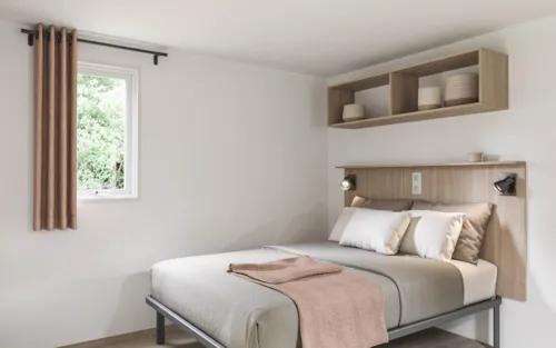Accommodation - Comfort Mobile Home (Wheelchair Accessible) - 2 Bedrooms - Air-Conditioned - Sleeps 4 - image n°1 - Camping Porte de Provence