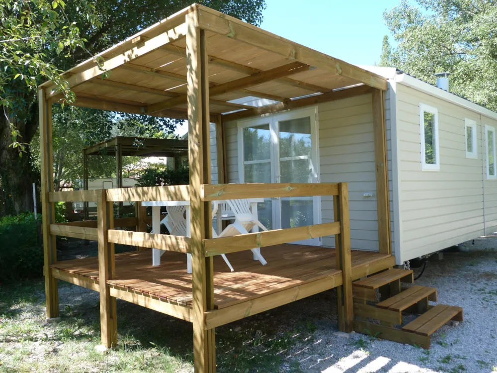 Location - Mobil Home  Rapidhome 1 Chambre  21 M² - CAMPING LES CLOS