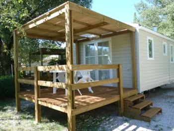 Mietunterkunft - Mobilheim  Rapidhome 1 Schlafzimmer  21 M² - CAMPING LES CLOS
