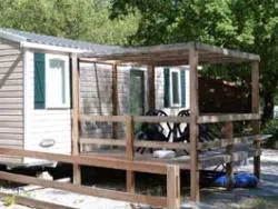 Locatif - Domino Grand Comfort Mobile Home - 26 m² - 2 bedrooms - CAMPING LES CLOS