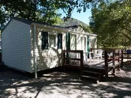 Locatif - Louisiana Comfort Mobile Home - 30 m² - 2 bedrooms - CAMPING LES CLOS