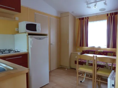 Location - Mobil Home Premium Vénus - 2 Chambres  + Clim - - image n°3 - CAMPING LES CLOS