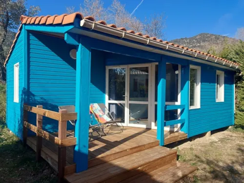 Location - Chalet Premium - 35M² - 2 Chambres + Clim - - image n°2 - CAMPING LES CLOS