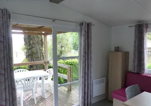 Mietunterkunft - Mobilheim Grand Confort Olea – 21 M² – 1 Schlafzimmer - image n°3 - CAMPING LES CLOS