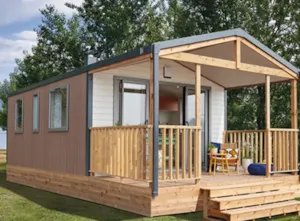 Locatif - Premium Amanea Mobile Home - 20m² - 1 bedroom + Air conditioning - CAMPING LES CLOS