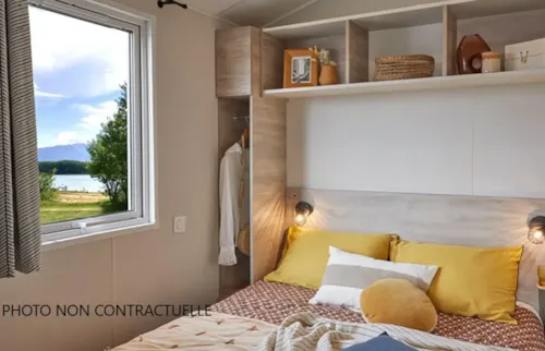 Location - Mobil Home Premium Amanea - 20M² - 1 Chambre + Clim - image n°3 - CAMPING LES CLOS