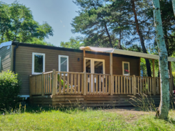 Location - Mobil-Home Cosy Large - Camping Le Couriou