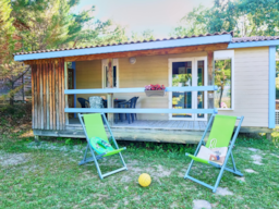 Alojamiento - Chalet 4 Places Cosy Large - Camping Le Couriou