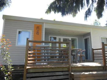 Mietunterkunft - Mobilheim Declick 28M² - 2 Zimmer, 2 Badezimmer - Camping Le Panoramic