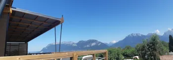 Mietunterkunft - Chalet Casane 35M² Pilotis - Camping Le Panoramic