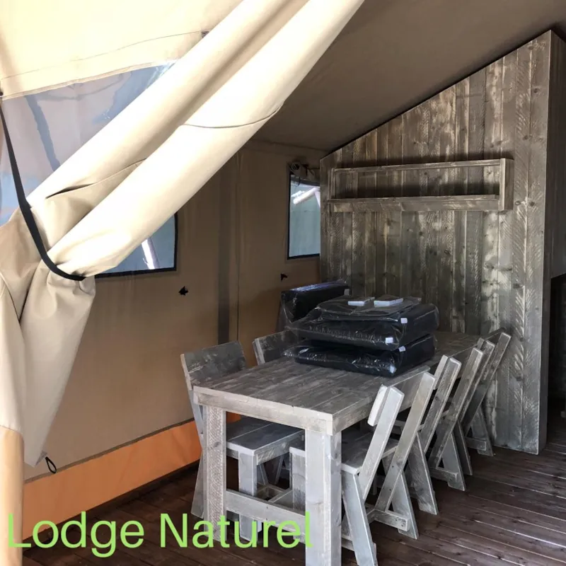 Lodge Naturel 30M² + 15M² En Mezzanine - 2 Chambres - Cuisine - Salle D'eau - Spa Privatif