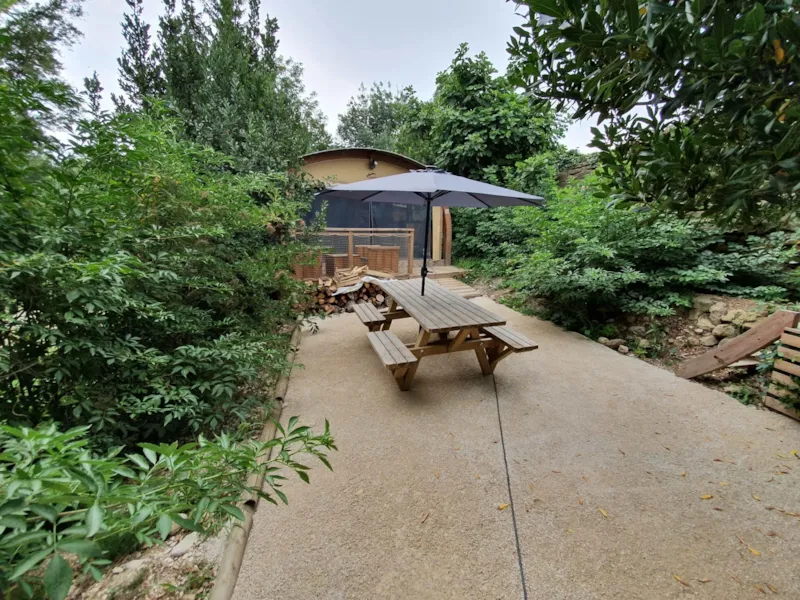 Lodge Château 32M² - 2 Chambres - Spa Privatif- Cuisine -  Salle D'eau