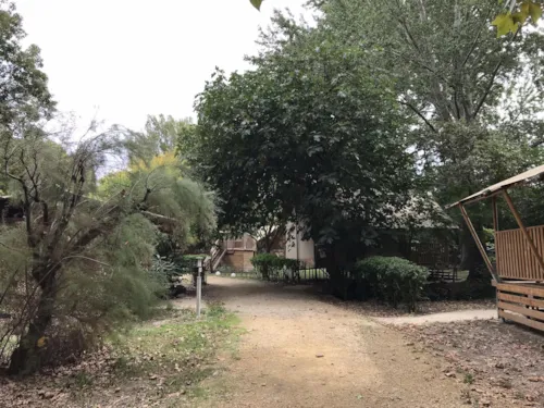 Accommodation - Lodge Jasmin 34M² - 3 Bedrooms - Kitchen - Bathroom- Private Spa - image n°3 - Hôtel de Plein Air Suze Luxe Nature