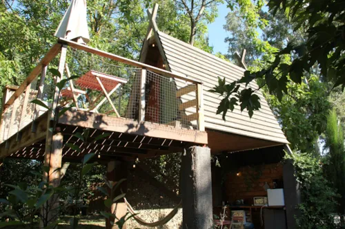 Location - Cabane Perchée Source - Sans Douche - Avec Wc Et Cuisine - image n°2 - Hôtel de Plein Air Suze Luxe Nature
