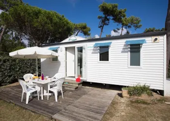Mietunterkunft - Cottage Mer 2 Schlafzimmer Ophea (Confort) - Camping Bois Soleil