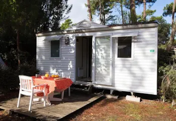 Mietunterkunft - Cottage Pins 1 Schlafzimmer Duo (Confort) - Camping Bois Soleil
