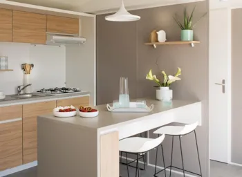 Mietunterkunft - Cottage Pins 2 Schlafzimmer Evasion (Premium) - Camping Bois Soleil