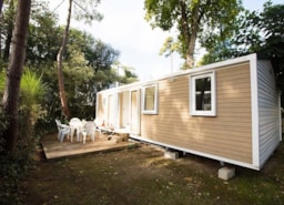 Mietunterkunft - Cottage Pins 3 Schlafzimmer Evasion (Premium) - Camping Bois Soleil