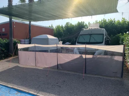 Piazzola Platino Plus Tenda/Roulotte O Camper + Auto + Elettricità