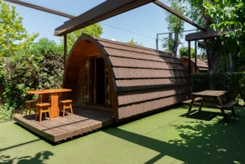 Mietunterkunft - Bungalow Cuco - Camping Bravoplaya