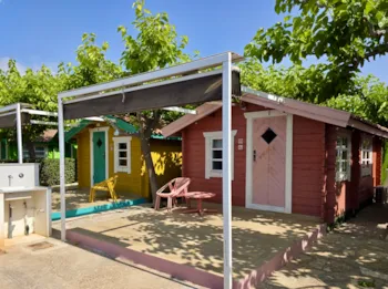 Mietunterkunft - Bungalow Bahía  (Ohne Bad) - Camping Bravoplaya