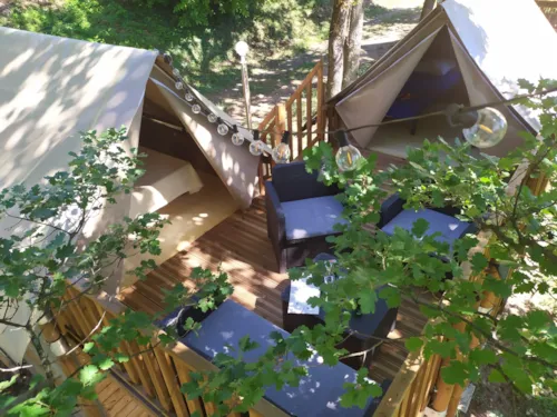 Location - Cabane Perchée Familiale - image n°2 - Camping du Domaine de Senaud