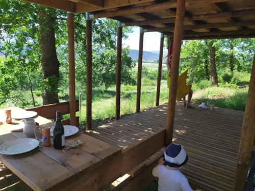 Location - Cabane Perchée Familiale - image n°7 - Camping du Domaine de Senaud