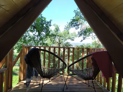 Location - Cabane Perchée Duo - image n°7 - Camping du Domaine de Senaud