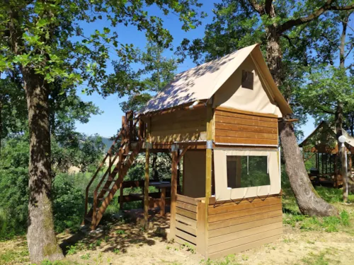 Location - Cabane Perchée Duo - image n°2 - Camping du Domaine de Senaud