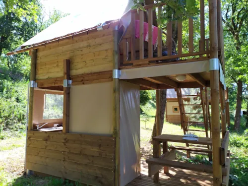Location - Cabane Perchée Duo - image n°3 - Camping du Domaine de Senaud