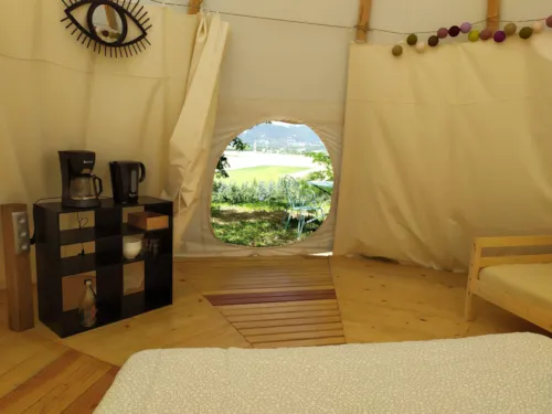 Location - Tipi D'indiens - image n°4 - Camping du Domaine de Senaud