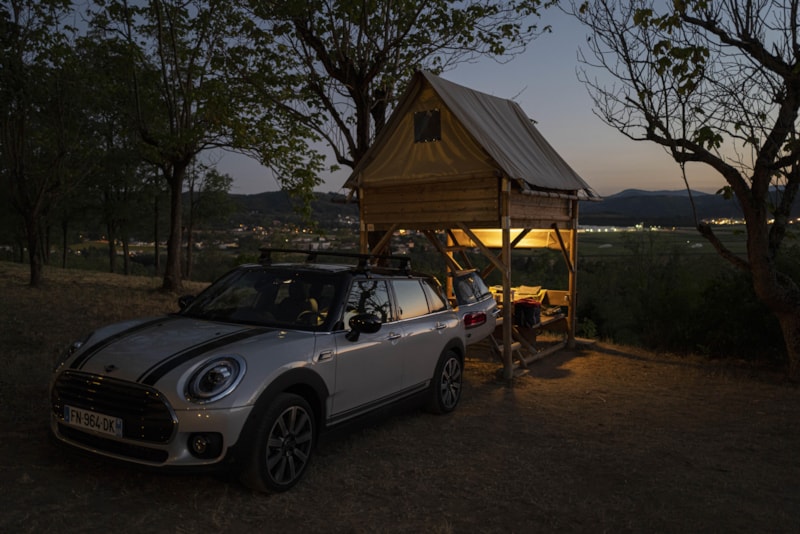 Hütte auf Stelzen 2 Einzelbetten