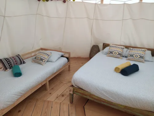 Location - Tipi D'indiens - image n°5 - Camping du Domaine de Senaud