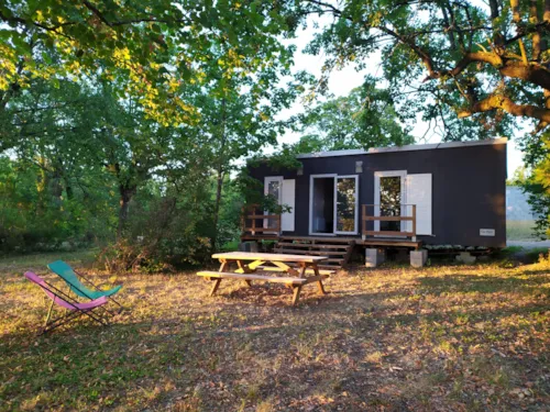 Location - Mobil-Home Premium, 2 Salles De Bain, Vue Panoramique - image n°10 - Camping du Domaine de Senaud