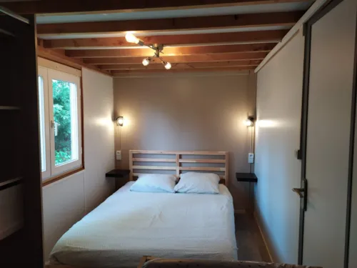 Location - Chalet Famille + Kit Bébé Inclus - image n°6 - Camping du Domaine de Senaud