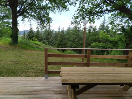 Location - Chalet Famille + Kit Bébé Inclus - image n°3 - Camping du Domaine de Senaud