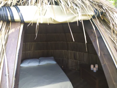 Accommodation - Zulu African Huts - image n°3 - Camping du Domaine de Senaud