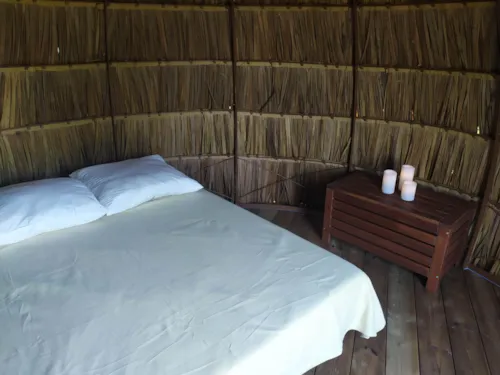 Accommodation - Zulu African Huts - image n°4 - Camping du Domaine de Senaud