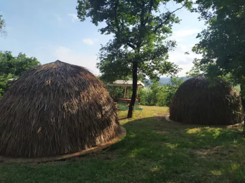 Accommodation - Zulu African Huts - image n°2 - Camping du Domaine de Senaud