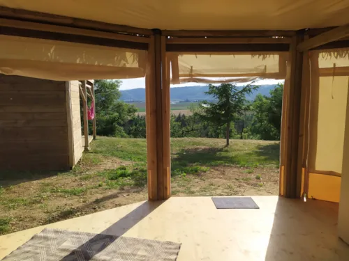 Location - Savannah-Lodge - image n°6 - Camping du Domaine de Senaud