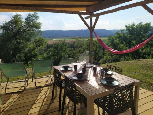 Location - Savannah-Lodge - image n°3 - Camping du Domaine de Senaud