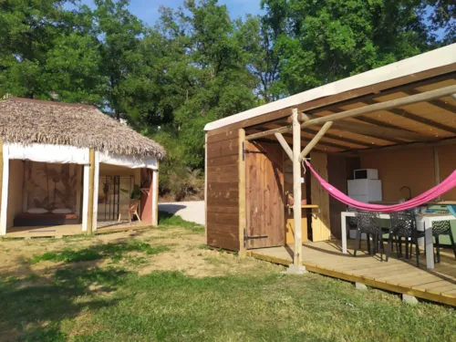 Location - Savannah-Lodge - image n°2 - Camping du Domaine de Senaud