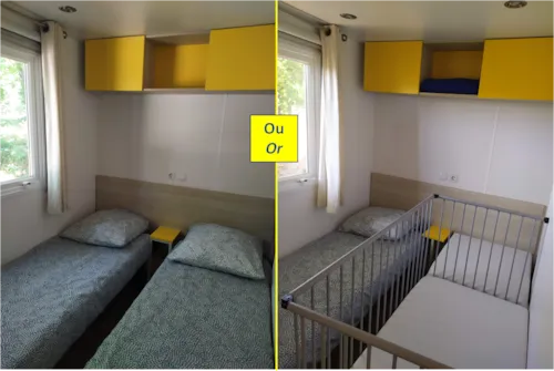 Location - Mobil-Home Ombragé - image n°5 - Camping du Domaine de Senaud