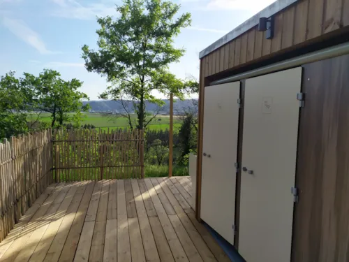 Accommodation - Zulu African Huts - image n°8 - Camping du Domaine de Senaud