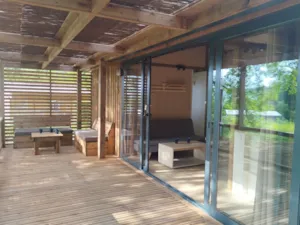 Locatif - 3-bedroom chalet - Camping du Domaine de Senaud