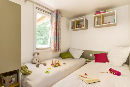 Accommodation - High Comfort Air Conditioning 31 M² / 3 Bedrooms - image n°2 - CAMPING LES BASTETS