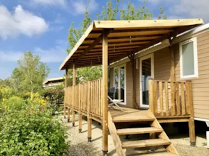  - High Comfort air conditioning 28 m² / 2 bedrooms - CAMPING LES BASTETS