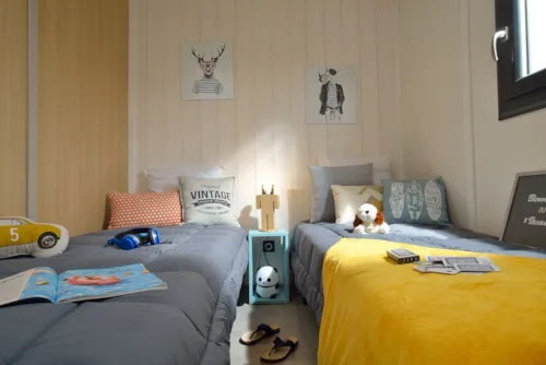 Mietunterkunft - Premium Klimaangle Und Spa 45M² / 3 Zimmer - image n°7 - CAMPING LES BASTETS
