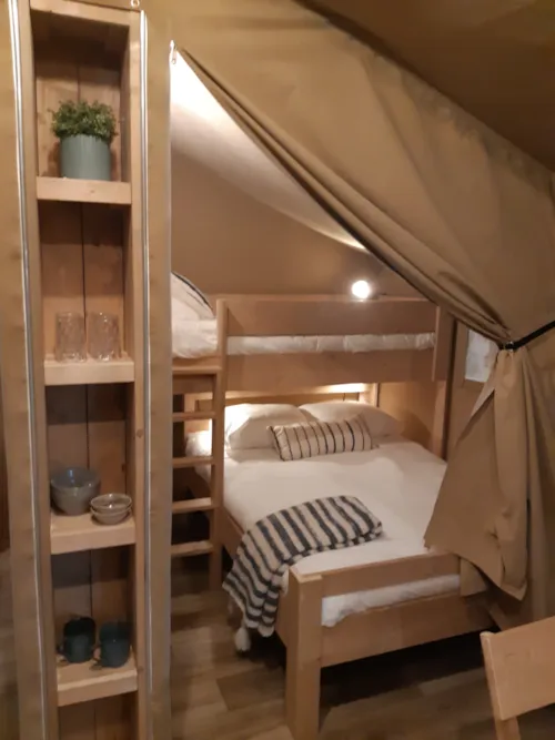 Accommodation - Nature Family- 2 Bedrooms - image n°4 - CAMPING LES BASTETS